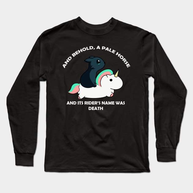 The pale horse rider Long Sleeve T-Shirt by AshStore